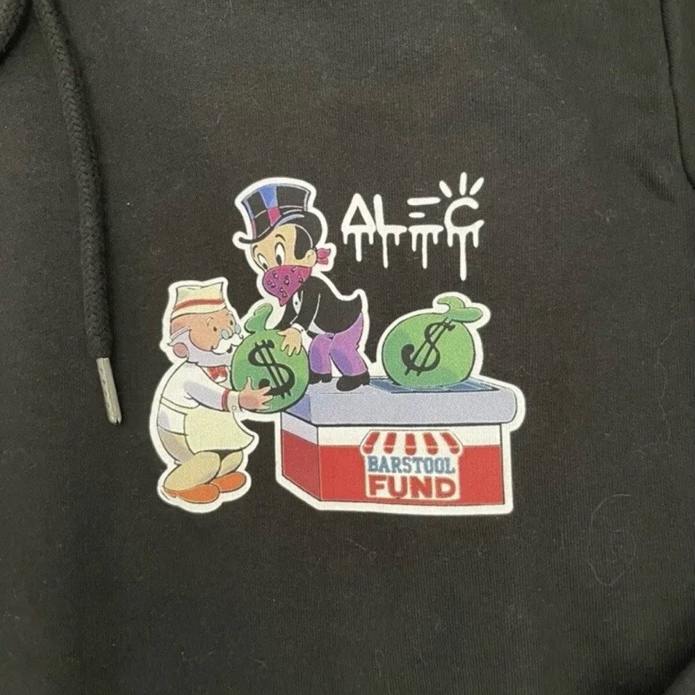 Black ALEC MONOPOLY hoodie